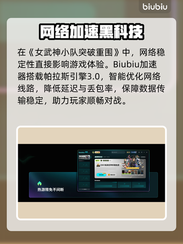 🎮女武神小队突破重围加速器大揭秘！截图2