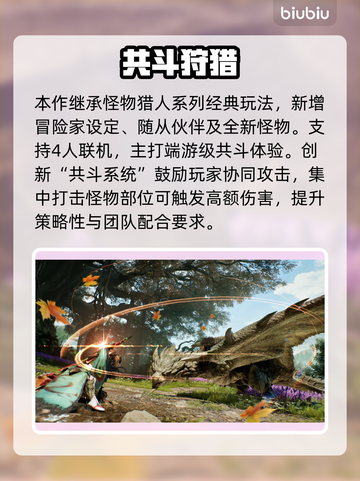 怪猎旅人联机炸裂 combo🔥截图2