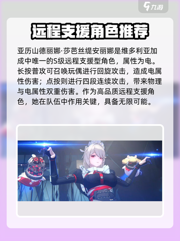 绝区零🔥远程角色推荐来啦！玩转游戏就靠它们🎉截图4