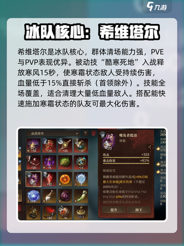 龙息神寂冰队阵容推荐介绍截图2