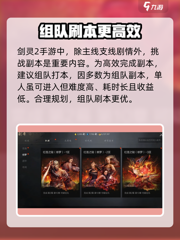 剑灵2副本玩法攻略介绍截图2