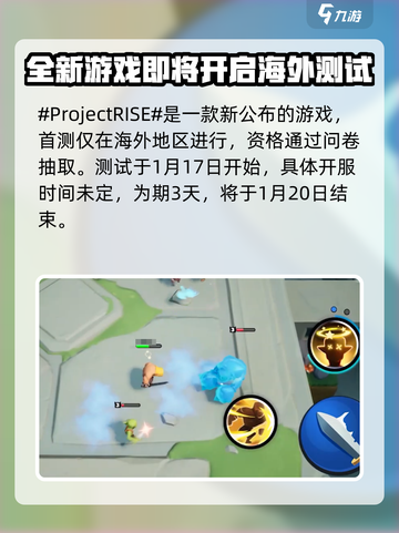 ProjectRISE测试时间介绍截图2