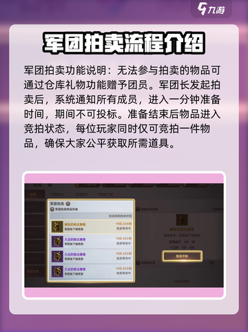 天堂之圣灵军团拍卖🔥玩法揭秘，快速上手攻略！截图3