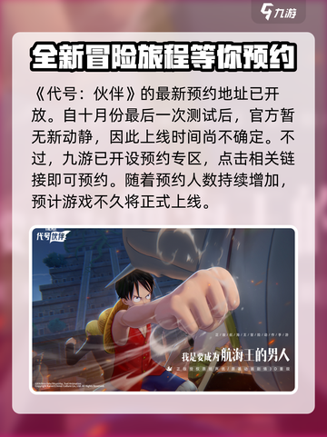 代号伙伴什么时候上线介绍截图2