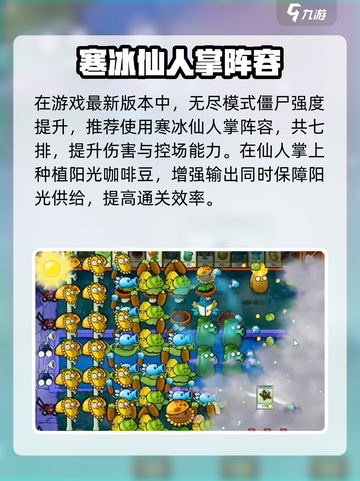 《植物大战僵尸🔥无尽阵容搭配攻略！》截图2