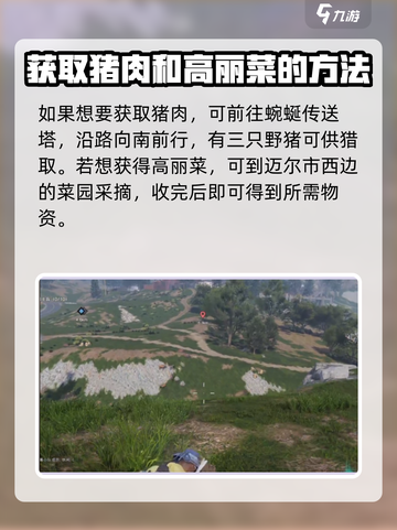 七日世界猪肉在哪里采集介绍截图4