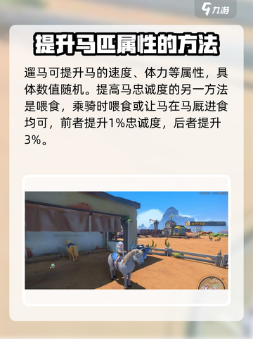 《沙石镇时光》：马匹品质升级大揭秘🔥截图3