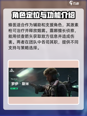 三角洲行动角色选哪个更好介绍截图3