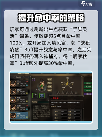 大侠立志传🔥命中率提升攻略，失准不再愁！截图2