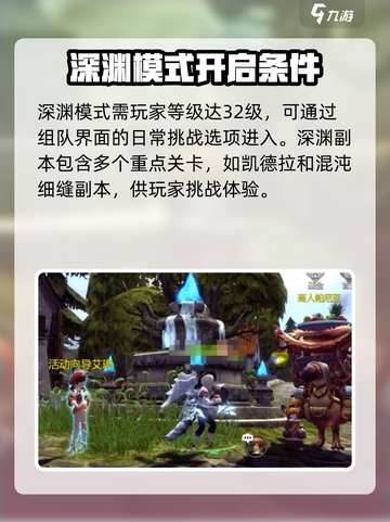 龙之谷世界如何开深渊模式介绍截图2