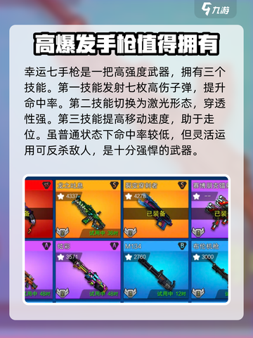 像素射击SS武器有哪些介绍截图2