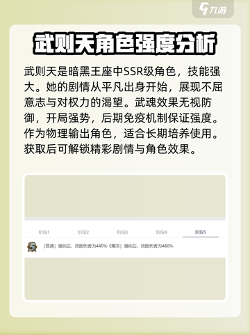 剑与骑士团武则天强度解析介绍截图4