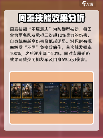 三国谋定天下🔥周泰强度详解，超神还是废柴？截图3