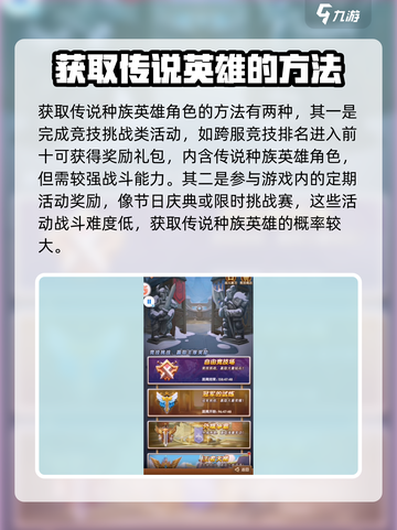 风暴奇兵传说种族怎么获得介绍截图2