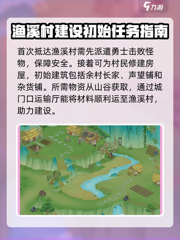 桃源记2渔溪村怎么玩介绍截图2
