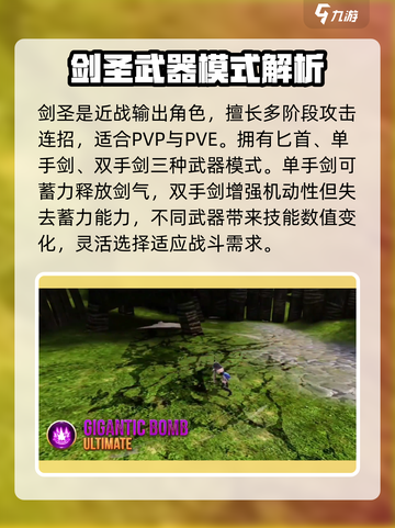 龙之谷世界手游剑圣玩法是什么介绍截图2