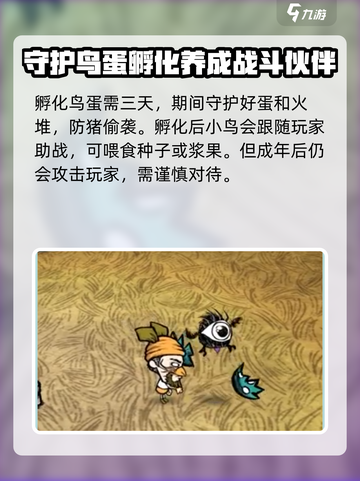 饥荒联机版🤩高脚鸟蛋孵化方法大公开🎉截图5
