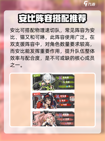 绝区零🔥安比阵容搭配推荐｜最强阵容分享🎉截图2