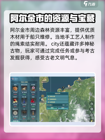 大航海时代传说：阿尔金市资源全揭秘🔥截图4