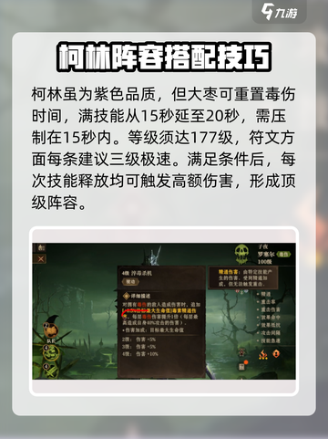 龙息神寂毒队伍搭配指南介绍截图4