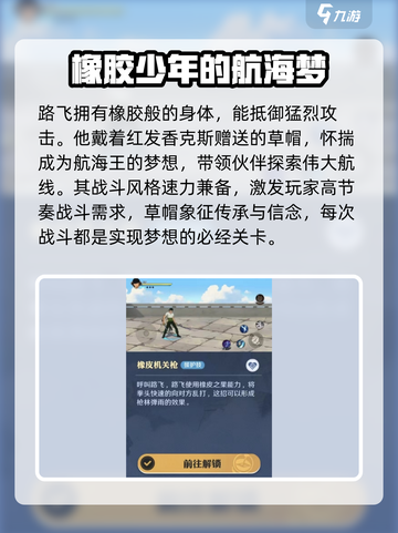 《航海王壮志雄心》路飞角色效果全揭秘🔥截图2
