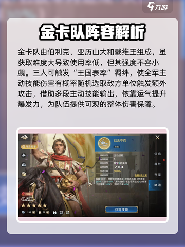 世界启元希腊金卡队怎么样介绍截图2