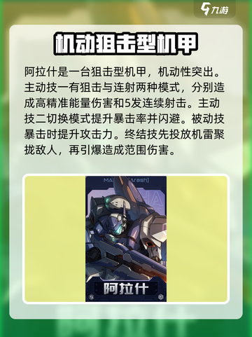 硬核机甲启示录机甲图鉴介绍截图4