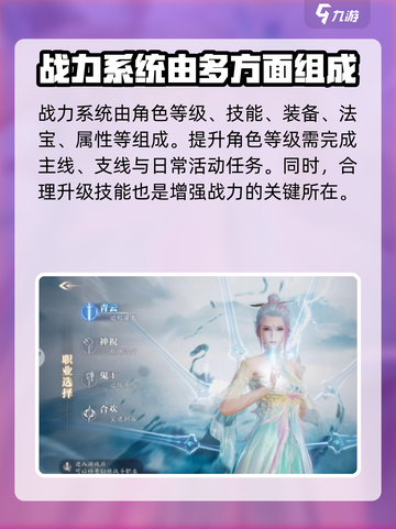 诛仙2手游战力系统有哪些组成介绍截图2