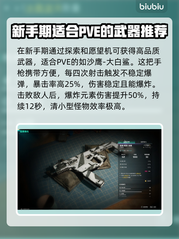 七日世界🔥PVE新手必备武器推荐🎉截图2