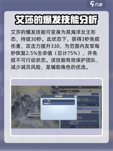剑与骑士团：艾莎技能强度爆表，轻松躺赢！🔥截图3