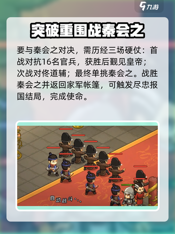 大侠立志传秦会之打法攻略介绍截图2