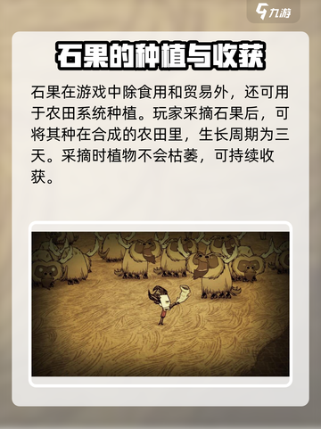 饥荒新家园🔥石果采摘技巧大公开！💎截图5