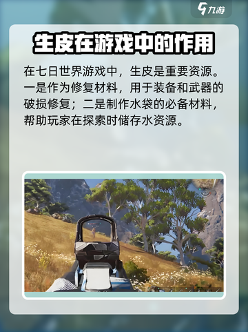 七日世界鹿皮怎么变生皮攻略介绍截图2