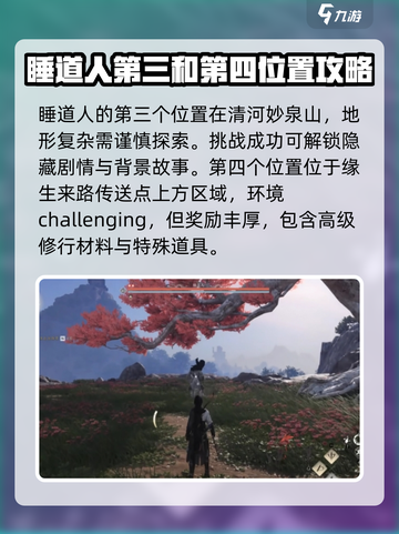 燕云十六声睡道人在哪介绍截图3
