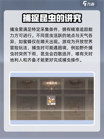 无限暖暖捕虫玩法攻略介绍截图2