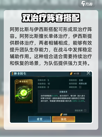 群星纪元阿努比斯技能搭配分享介绍截图3