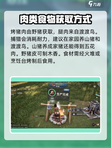 荒野起源🔥食物大全，生存必备宝典！截图5