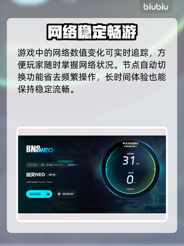 🎮剑灵NEO卡顿闪退？速用加速器解决！截图6