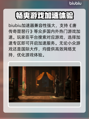 唐传奇琵琶行加速器推荐🔥玩游戏不卡顿👇截图3