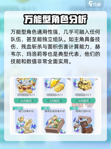 晴空双子阵容推荐介绍截图5