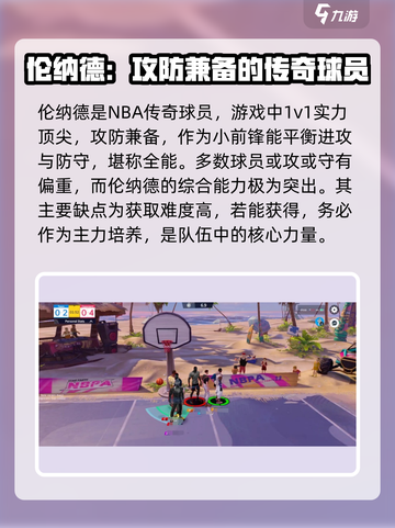 全明星街球派对t0球员有哪些介绍截图2