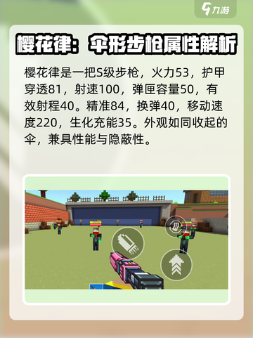 💥像素射击樱花律爆🔥属性全解析！🌸🎮截图2