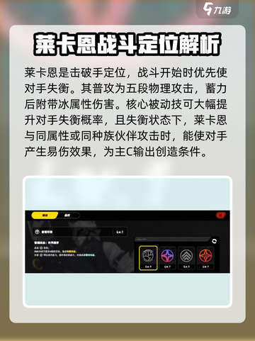 绝区零🔥狼叔莱卡恩技能加点详解⚡必看攻略截图2