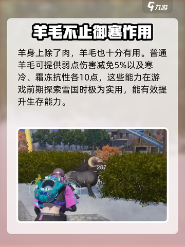 七日世界雪国羊在哪介绍截图3