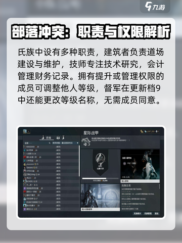 星际战甲手游氏族怎么玩介绍截图3