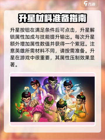 葫芦娃大作战升星玩法介绍介绍截图4