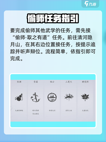 燕云十六声偷师有道怎么做​介绍截图2