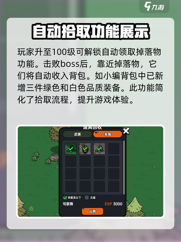 英勇之地怎么捡东西介绍截图3