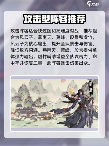 九州江湖情阵容有哪些介绍截图2