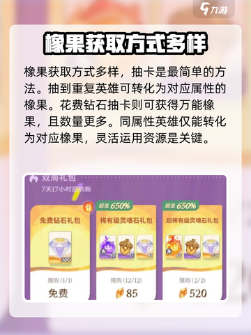剑与远征2🔥橡果用途大揭秘！玩家必看💡截图3